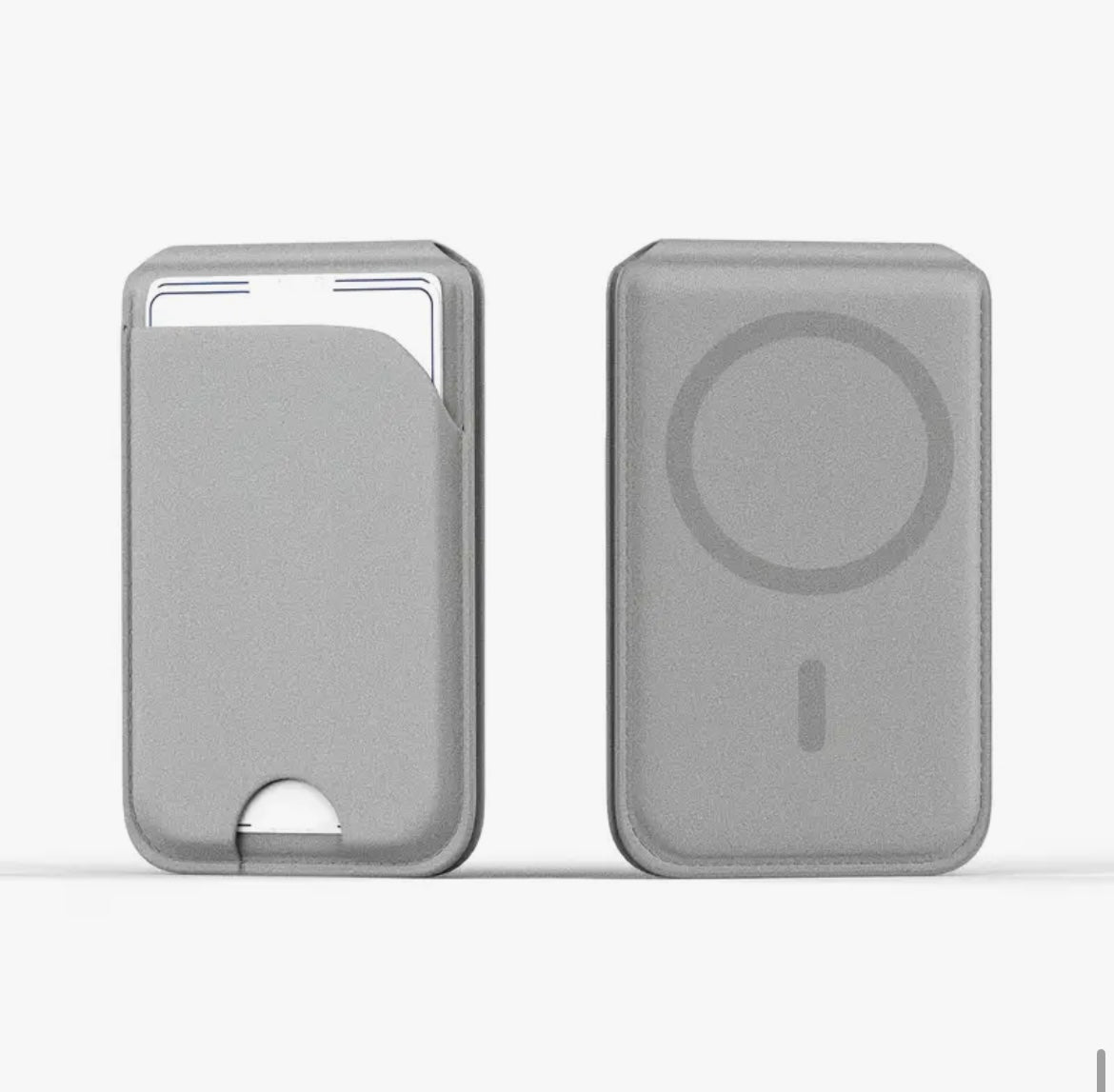 Uitklapbaar magnetisch pasjeshouder